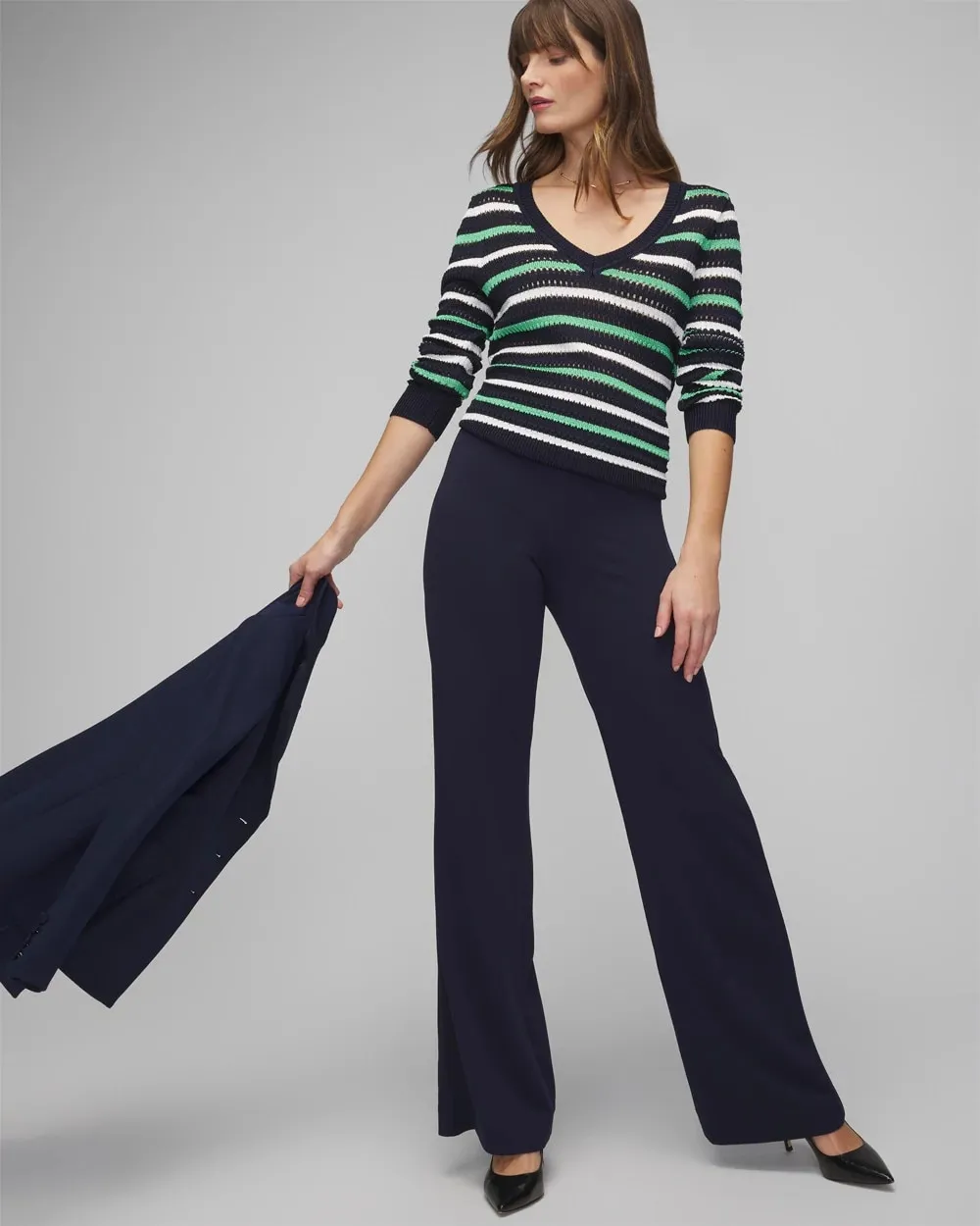 WHBM® Slip On Wide Leg Pant